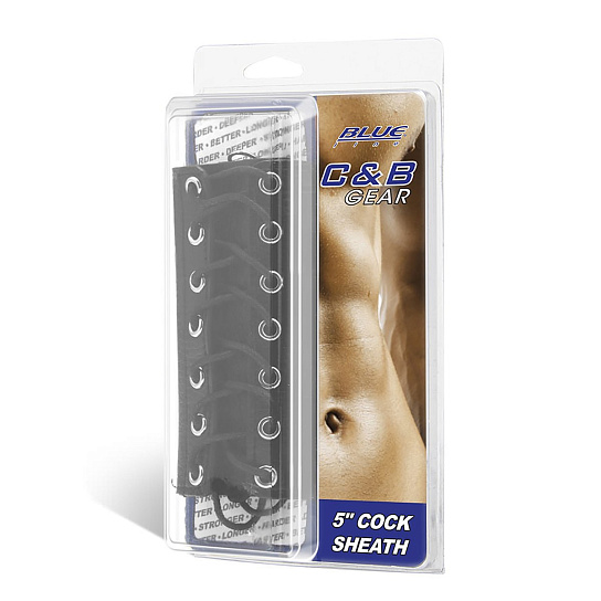 Сбруя для члена с отверстием для мошонки BlueLine