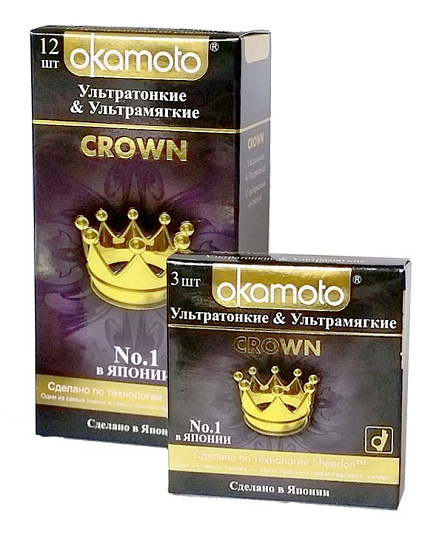 Презервативы Okamoto Crown