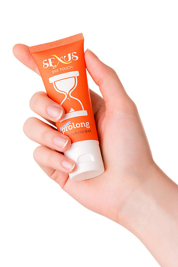 Продлевающая гель-смазка Sexus SILK TOUCH PROLONG, 50 мл