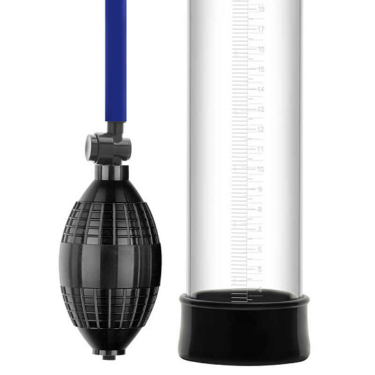 Ручная вакуумная помпа Erozon Penis Pump, прозрачная