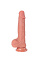 Фаллоимитатор из безопасного силикона REAL Dual Layer, 15 см