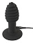 Анальная вибропробка Twist Butt Plug, черная