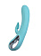 Бесконтактный стимулятор-вибратор Wind of Pleasure, голубой