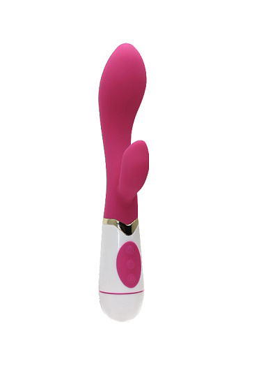 Вибратор-кролик на батарейках CNT Clit Fun Vibrator, розовый