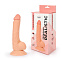 Реалистичный фаллос на присоске Erowoman, 14 см, телесный