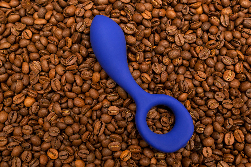 Вибратор двойной Fun Toys анатомический для пары Gpop, фиолетовый