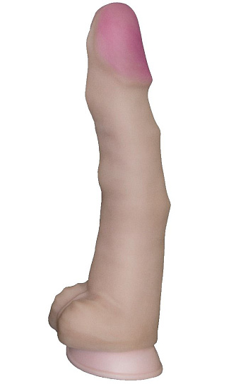 Реалистичный фаллоимитатор СУПЕРГИГАНТ, 36 см