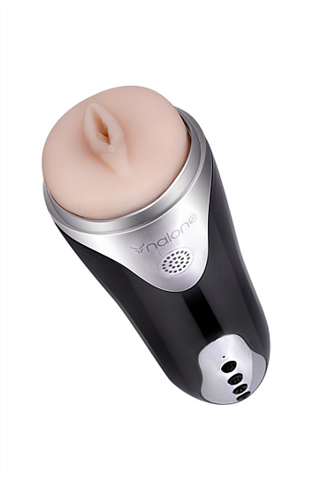 Мастурбатор Nalone MAGICIAN с голосовым сопровождением, черный