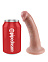 Фаллоимитатор на подошве присоске Cock King Cock PipeDream, 14 см, телесный