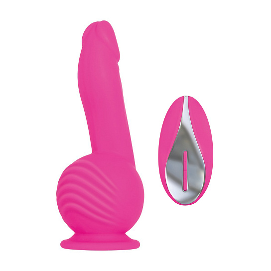 Супермощный вибромассажер с пультом ДУ и присоской Evolved BALLISTIC