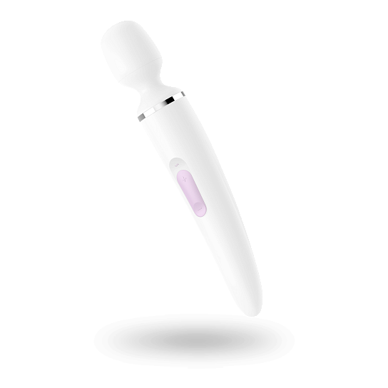 Вибромассажер Satisfyer Wand-er Woman для всего тела, белый