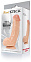Фаллоимитатор RealStick #221 телесный с мошонкой, 19 см