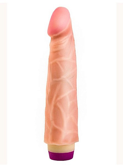 Вибратор-реалистик из кибер-кожи, LoveToy без мошонки 21,5 см