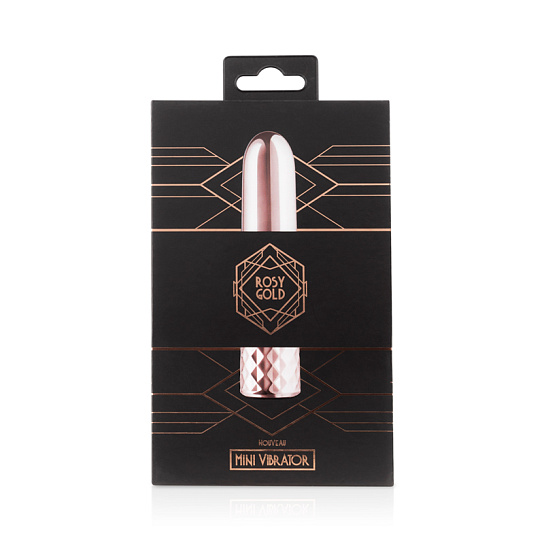 Элегантный вибратор Rosy Gold New Mini Vibrator
