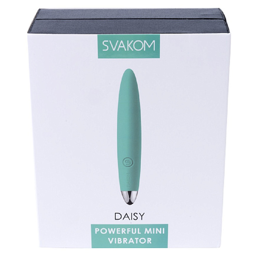 Компактный вибростимулятор клитора Svakom Daisy, зеленый