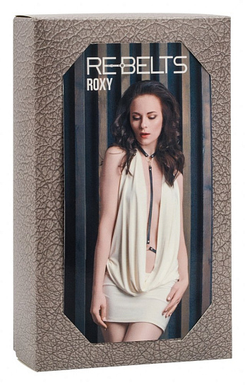 Кожаная портупея ROXY с карабином