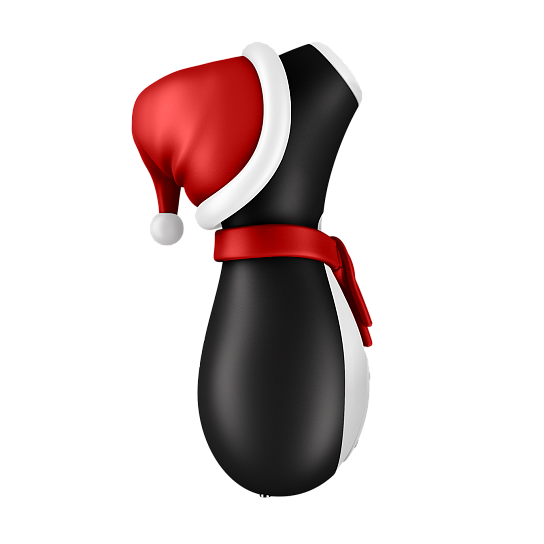 Вакуумно-волновой стимулятор для клитора Satisfyer Penguin Новогодний подарок