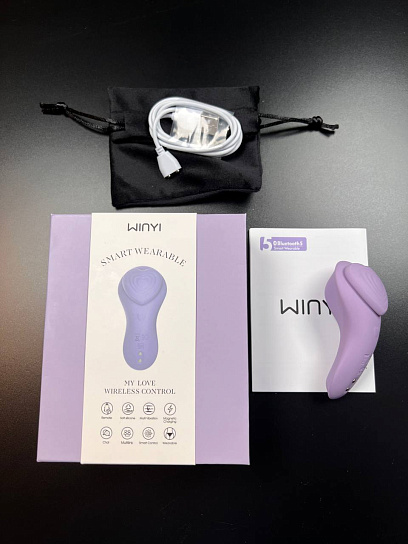 Вибратор в трусики с приложением Winyi love panty