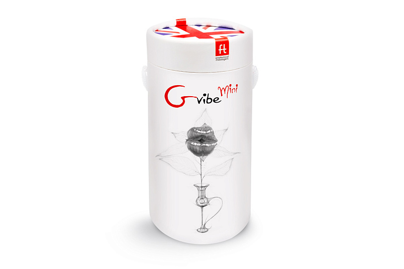 Многофункциональный мини-вибратор Gvibe Mini, синий