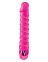 Вибратор с винтовыми ребрышками Candy Twirl Massager