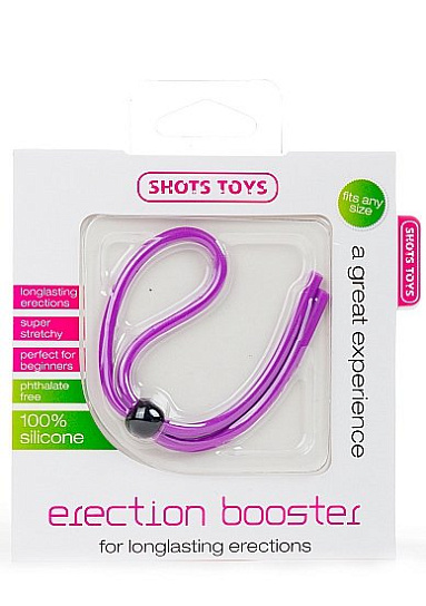 Утягивающее лассо ERECTION BOOSTER, фиолетовое
