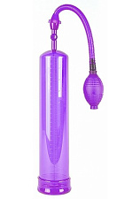 Вакуумная помпа для пениса AUGMENT, 32 см, фиолетовая