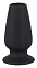 Полая анальная пробка Lust Tunnel Plug, цвет черный, Orion