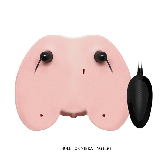 Мастурбатор вагина и анус с 2-я вибропулями на пульте