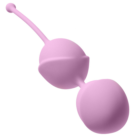 Шарики вагинальные 1001 Night из силикона со шнуром, розовые