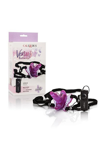 Вибробабочка со стимулятором Venus Penis California Exotic Novelties