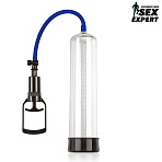 Ручная вакуумная помпа для пениса Sex Expert, 27 см
