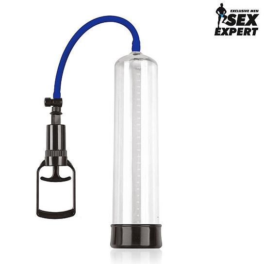 Ручная вакуумная помпа для пениса Sex Expert, 27 см