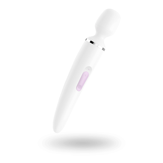 Вибромассажер Satisfyer Wand-er Woman для всего тела, белый