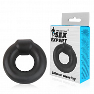 Толстое силиконовое кольцо на член Sex Expert