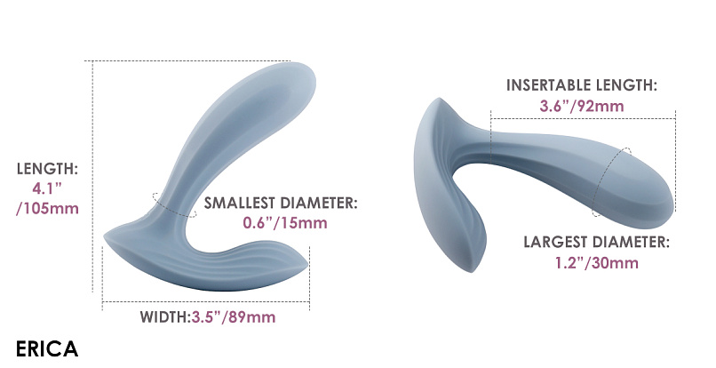 Умный вибратор Svakom Erica, синий