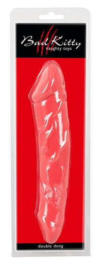 Фаллоимитатор двусторонний Bad Kitty Double Dong, 24 см