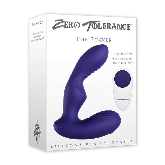 Вибромассажер простаты с поступательными движениями Zero Tolerance THE ROCKER