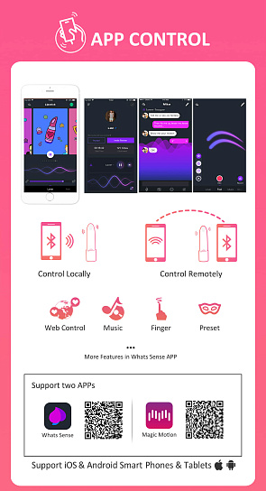 Мини-вибратор Magic Motion Magic Lotos в виде губной помады