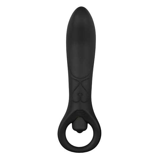 Анальный стимулятор с вибрацией Easytoys Black Anal Vibrator