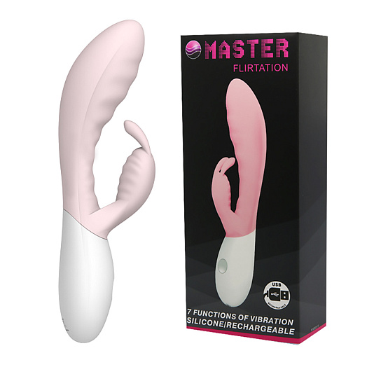 Силиконовый вибромассажер G-spot Master