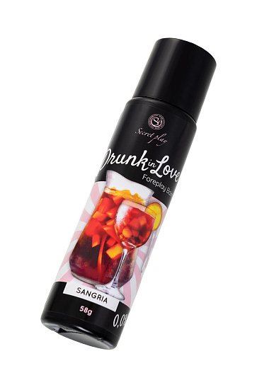 Лубрикант со вкусом сангрии Secret Play Drunk in Love, 60 мл