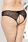 Трусики SoftLine из фактурного кружева со стразами, XL