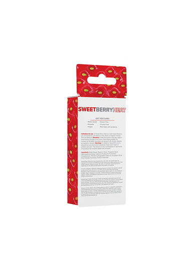 Стимулирующий гель со вкусом клубники JO Sweet Berry Heart, 10 мл