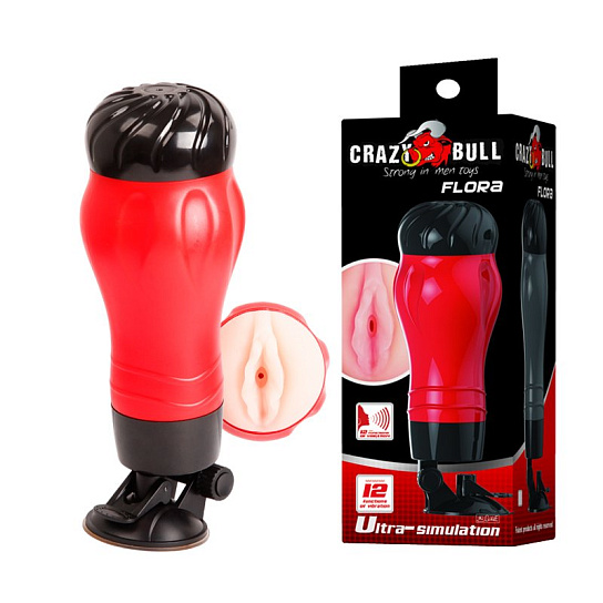 Мастурбатор на присоске со множеством шариков