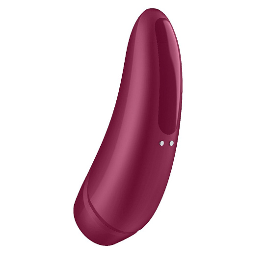 Стимулятор клитора Satisfyer Curvy 1 +, бордовый