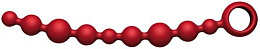Анальный стимулятор Joyballs 9 шариков разного диаметра, красный