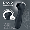 Бесконтактный стимулятор клитора с приложением Satisfyer Pro 2 Generation 3, черный