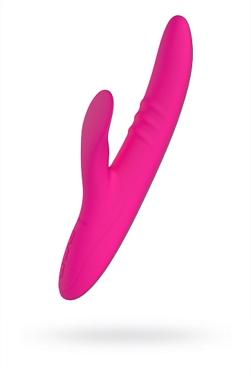 Зуммер с клиторальным стимулятором Nalone Peri, розовый