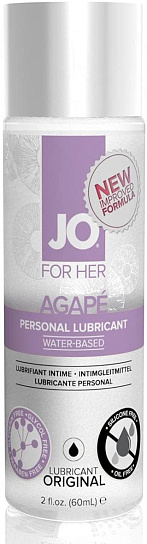 Гипоаллергенный лубрикант для женщин JO Agape Original, 60 мл