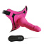 Страпон 10 Vibrations 6.3" Harness Silicone с выносным пультом 14,5 см, розовый Страпон 10 Vibrations 6.3" Harness Silicone с выносным пультом 14,5 см, розовый